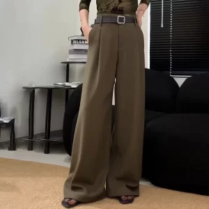 Tall Wide Leg Tailored Trousers