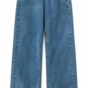 Loose-fit denim jeans
