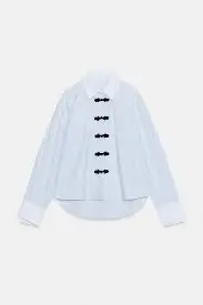 Bow Decorative Long Sleeve Shirts - Image 4